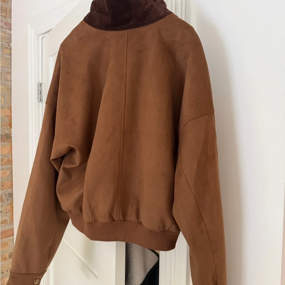 Astr Tan “Sorine” Bomber Jacket - Picture 5 of 5